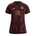 Billige Tyskland Ilkay Gundogan #21 Udebane Fodboldtrøjer Dame VM 2022 Kortærmet